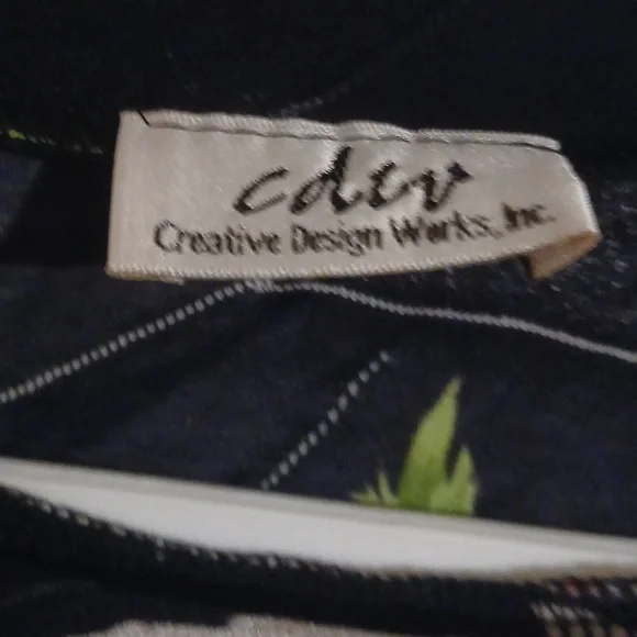 CDW Creative Design Works Floral Sleeveless Top - M - Picture 2 of 8